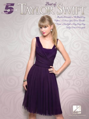 Best of Taylor Swift: Five Finger Piano Artist Songbook