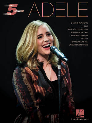 Hal Leonard - Adele: Five Finger Piano Artist Songbook