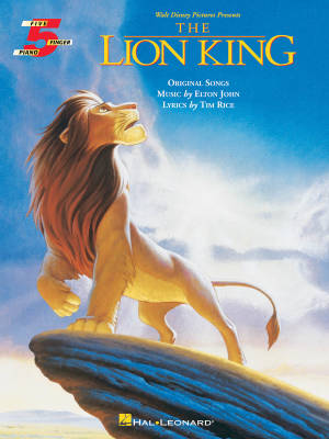 Hal Leonard - The Lion King: Five Finger Piano Songbook