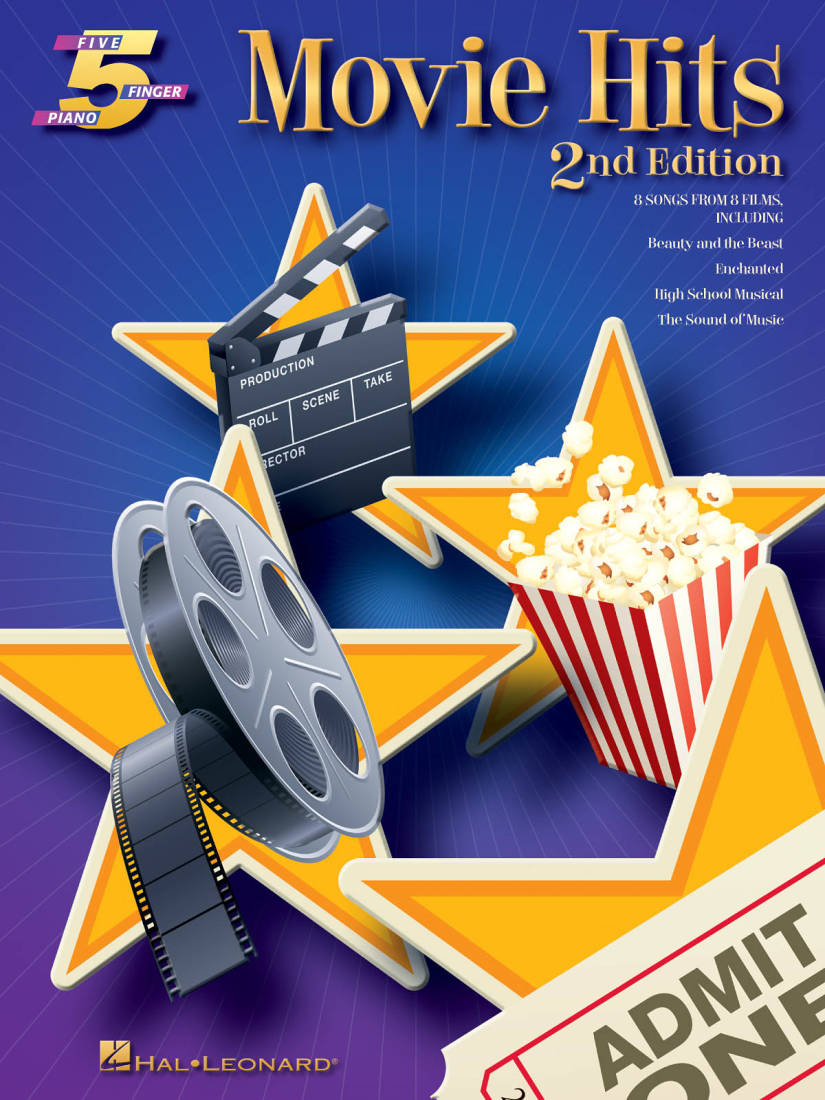 Movie Hits (2nd Edition): Five Finger Piano Songbook