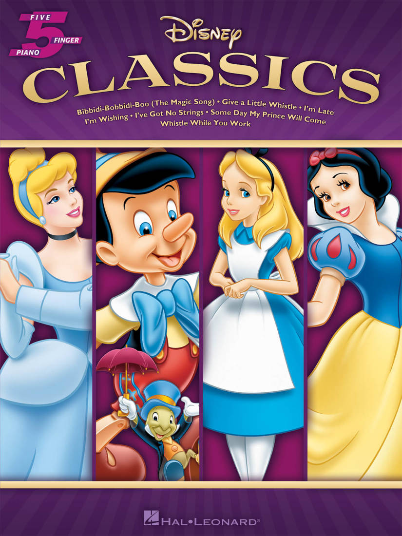 Disney Classics: Five Finger Piano Songbook