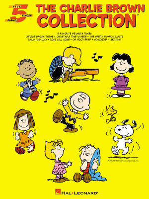 Hal Leonard - The Charlie Brown Collection: Five Finger Piano Songbook