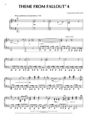 Theme from Fallout 4 - Zur - Piano - Sheet Music