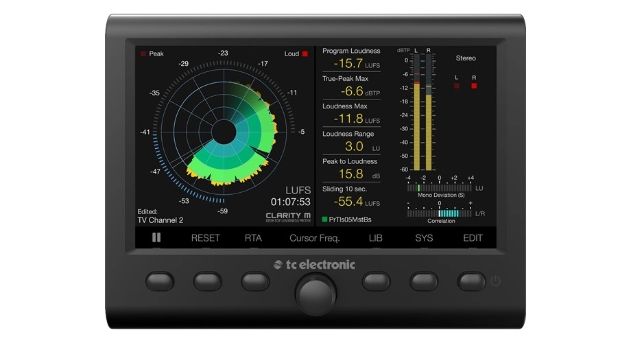 Clarity M Desktop Audio Meter