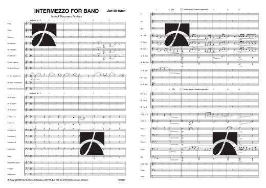 Intermezzo for Band - de Haan - Concert Band - Gr. 3