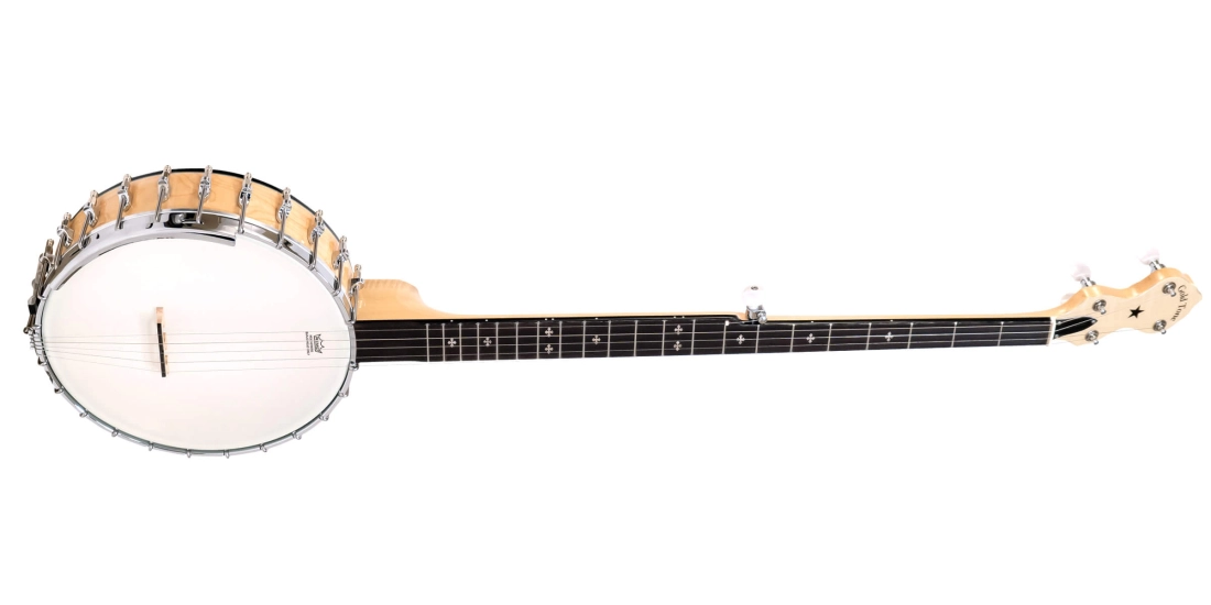 Maple Mountain.Open Back Banjo w/Long Neck, 5-String