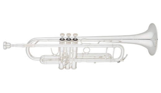 Eastman Winds - ETR824 Bb Trumpet - Silver Plated with Case