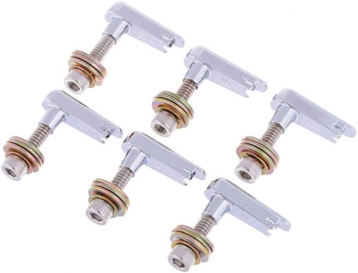 Power Pins for Acoustic Guitar - Chrome