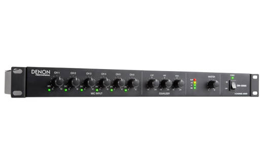 DN-306X Professional 6-Channel Mic Mixer