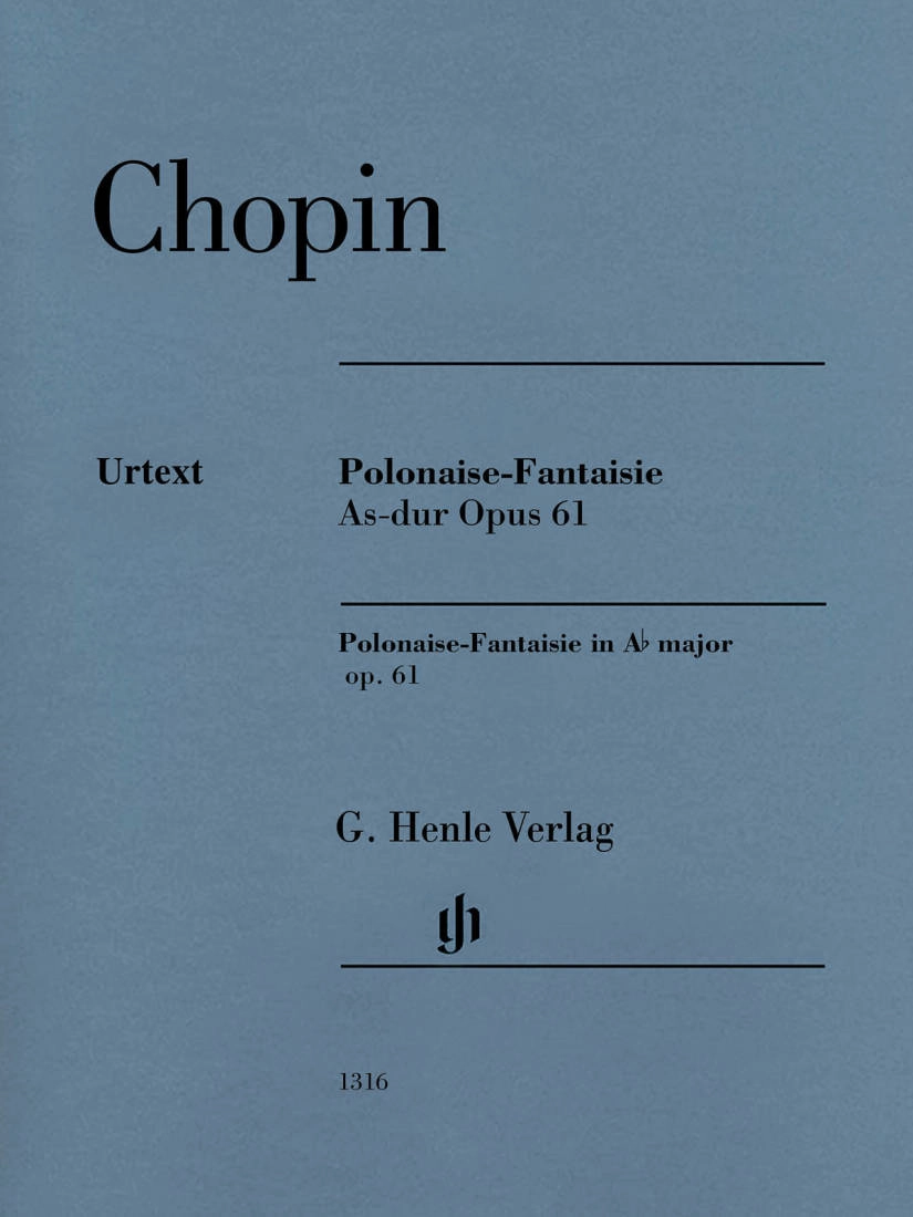 Polonaise-fantaisie A-flat Major Op. 61 - Chopin/Zimmermann - Piano - Sheet Music