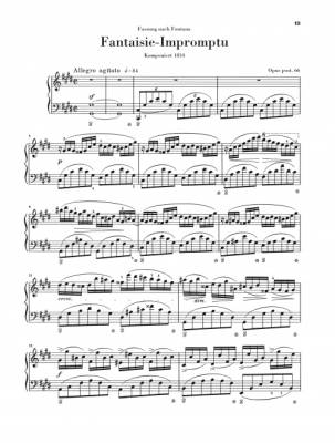 Fantaisie-Impromptu c sharp minor op. post. 66 - Chopin/Zimmermann/Theopold - Piano - Sheet Music