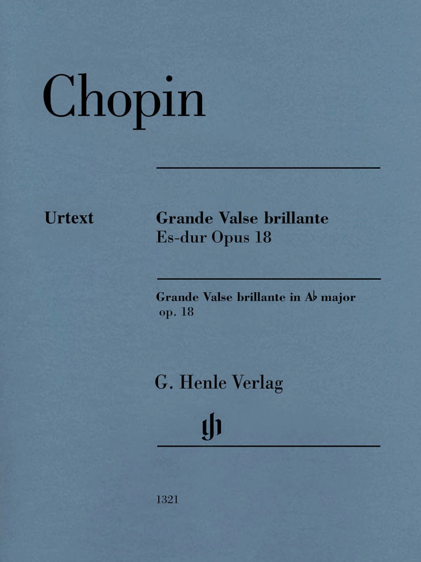 Grande Valse brillante E flat major op. 18 - Chopin /Zimmermann Theopold - Piano - Sheet Music