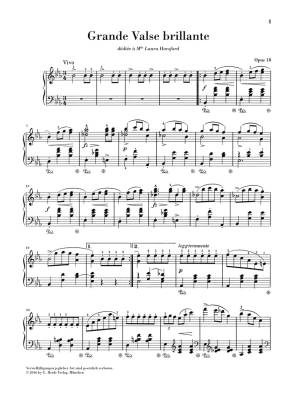 Grande Valse brillante E flat major op. 18 - Chopin /Zimmermann Theopold - Piano - Sheet Music