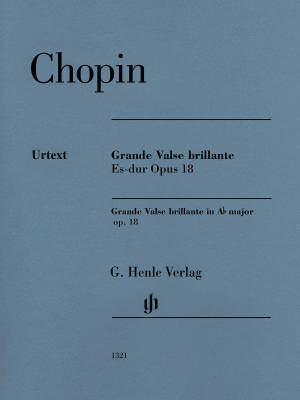 G. Henle Verlag - Grande Valse brillante E flat major op. 18 - Chopin /Zimmermann Theopold - Piano - Sheet Music