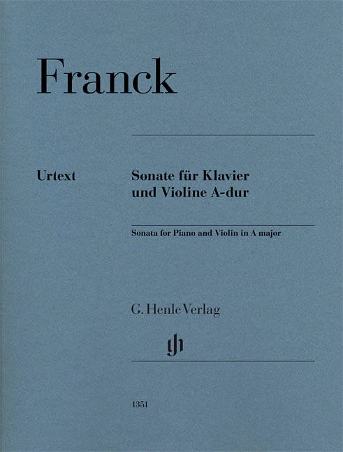 Sonata A major - Franck/Jost - Violin/Piano