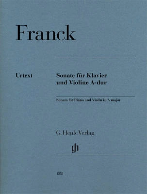 G. Henle Verlag - Sonata A major - Franck/Jost - Violin/Piano