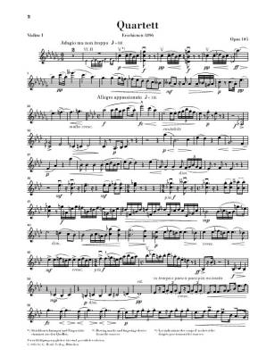 String Quartet A flat major op. 105 - Dvorak/Jost - Parts Set