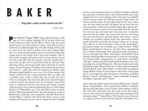 Charlie Watts\' Favorite Drummers - Falzerano - Book