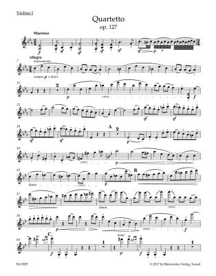 String Quartet E-flat major op. 127 - Beethoven/Del Mar - Parts Set