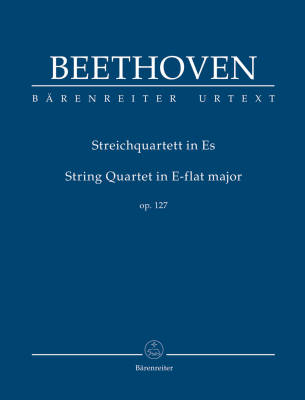 Baerenreiter Verlag - String Quartet E-flat major op. 127 - Beethoven/Del Mar - Study Score