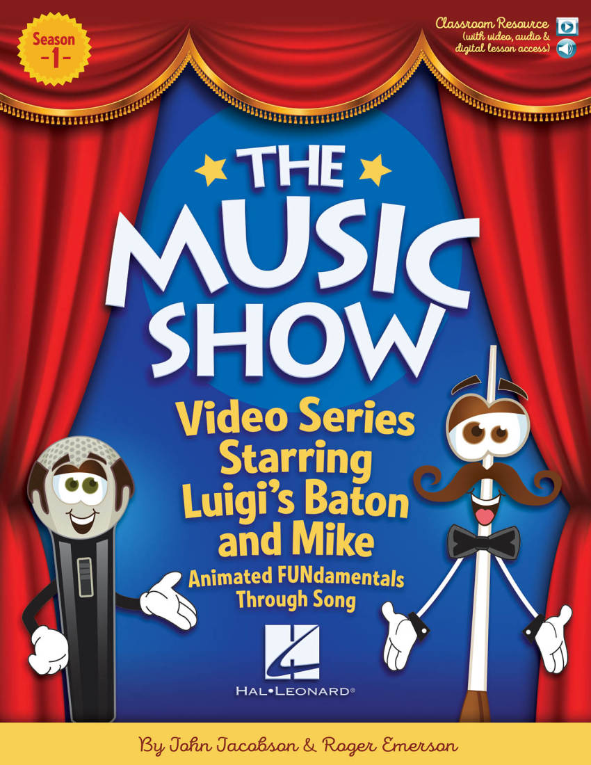 The Music Show - Jacobson/Emerson - Book/Video, Audio, Digital Lessons Online