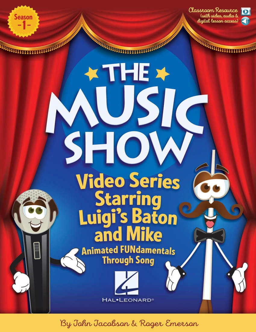 The Music Show - Jacobson/Emerson - Book/Video, Audio, Digital Lessons Online