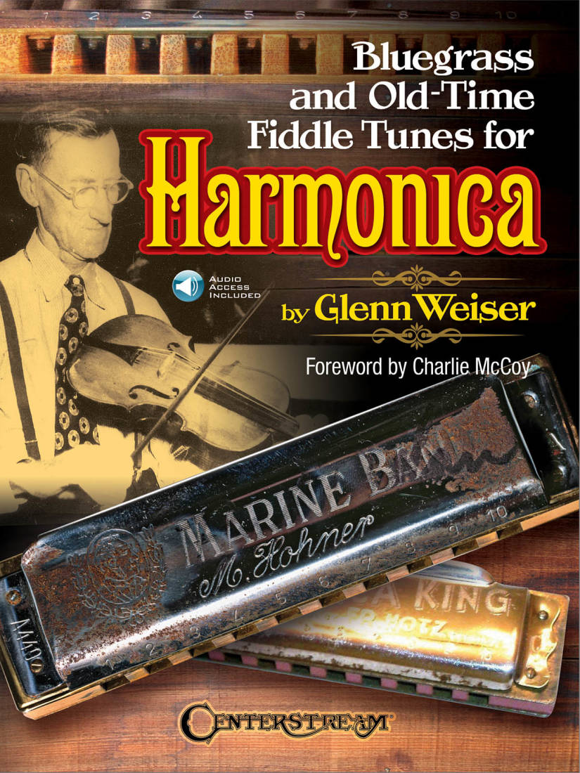 Bluegrass and Old-Time Fiddle Tunes for Harmonica - Weiser - Book/Audio Online