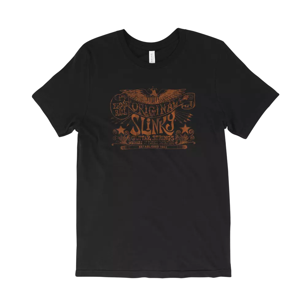 Original Slinky Vintage Black T-Shirt - Small
