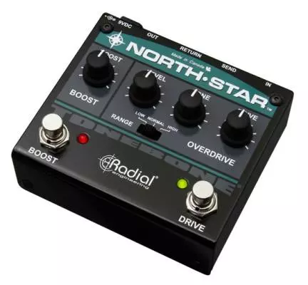North-Star Clean Overdrive and Power Boost Pedal