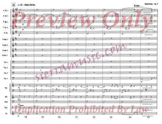 Breathing - Sturm/Springfield - Jazz Ensemble - Gr. Medium-Easy