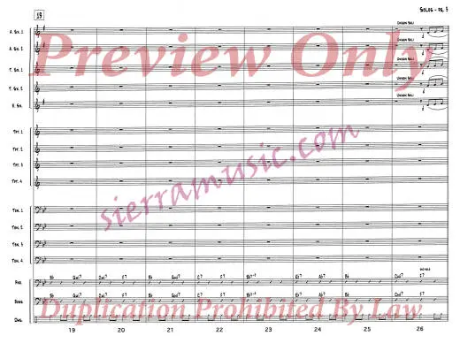 Solos (Edited) - Holman/Curnow - Jazz Ensemble - Gr. Medium-Advanced