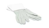 Doon - Marching Gauntlets, White Leather - Large