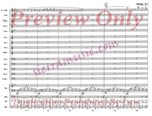 Wannsee - Nelson/Curnow - Jazz Ensemble - Gr. Medium