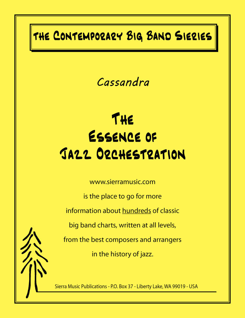 Cassandra - Brubeck/Zaremba - Jazz Ensemble - Gr. Medium-Advanced