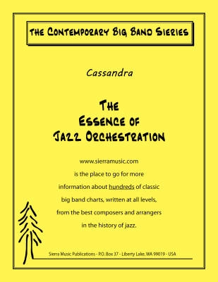 Sierra Music Publications - Cassandra - Brubeck/Zaremba - Jazz Ensemble - Gr. Medium-Advanced