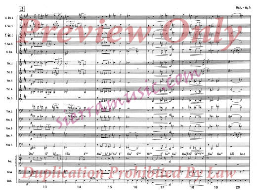 Neil (Pro) - DeRosa - Jazz Ensemble - Gr. Medium-Easy