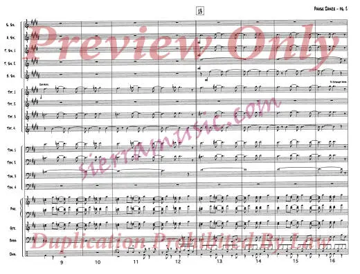 Phase Dance - Metheny/Mays/Curnow - Jazz Ensemble - Gr. Medium-Advanced