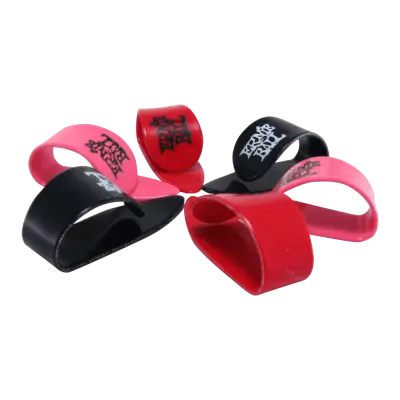 Thin Thumb Picks Medium Assorted Colours - Bag of 6