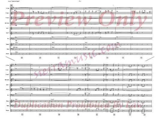 Hawthorn Nights - Holman - Jazz Ensemble - Gr. Medium-Advanced