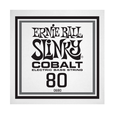 Ernie Ball - .080 Cobalt Wound Electric Bass String Single