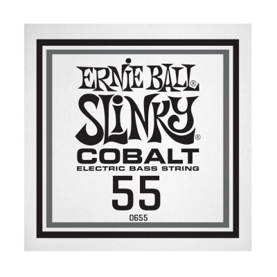 Ernie Ball - .055 Cobalt Wound Electric Bass String Single