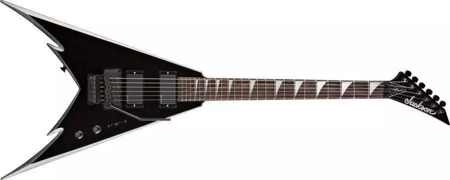 Phil Demmel Signature King V - Black with Silver Bevel