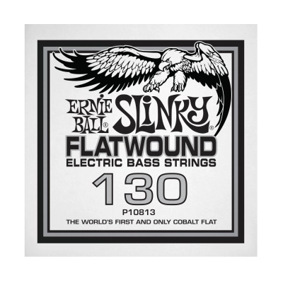 Ernie Ball - .130 Slinky Flatwound Electric Bass String Single