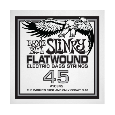 Ernie Ball - .045 Slinky Flatwound Electric Bass String Single