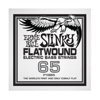 Ernie Ball - .065 Slinky Flatwound Electric Bass String Single