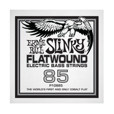 .085 Slinky Flatwound Electric Bass String Single