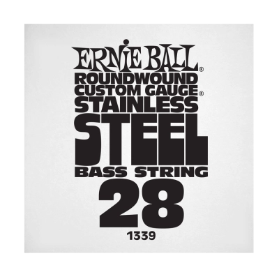 Ernie Ball - .028W Stainless Steel Electric Bass String Single