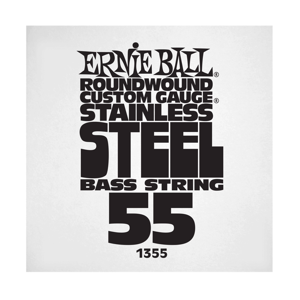 .055 Stainless Steel Electric Bass String Single