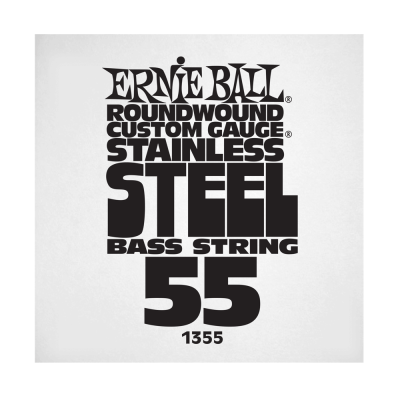 .055 Stainless Steel Electric Bass String Single
