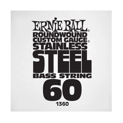 Ernie Ball - .060 Stainless Steel Electric Bass String Single